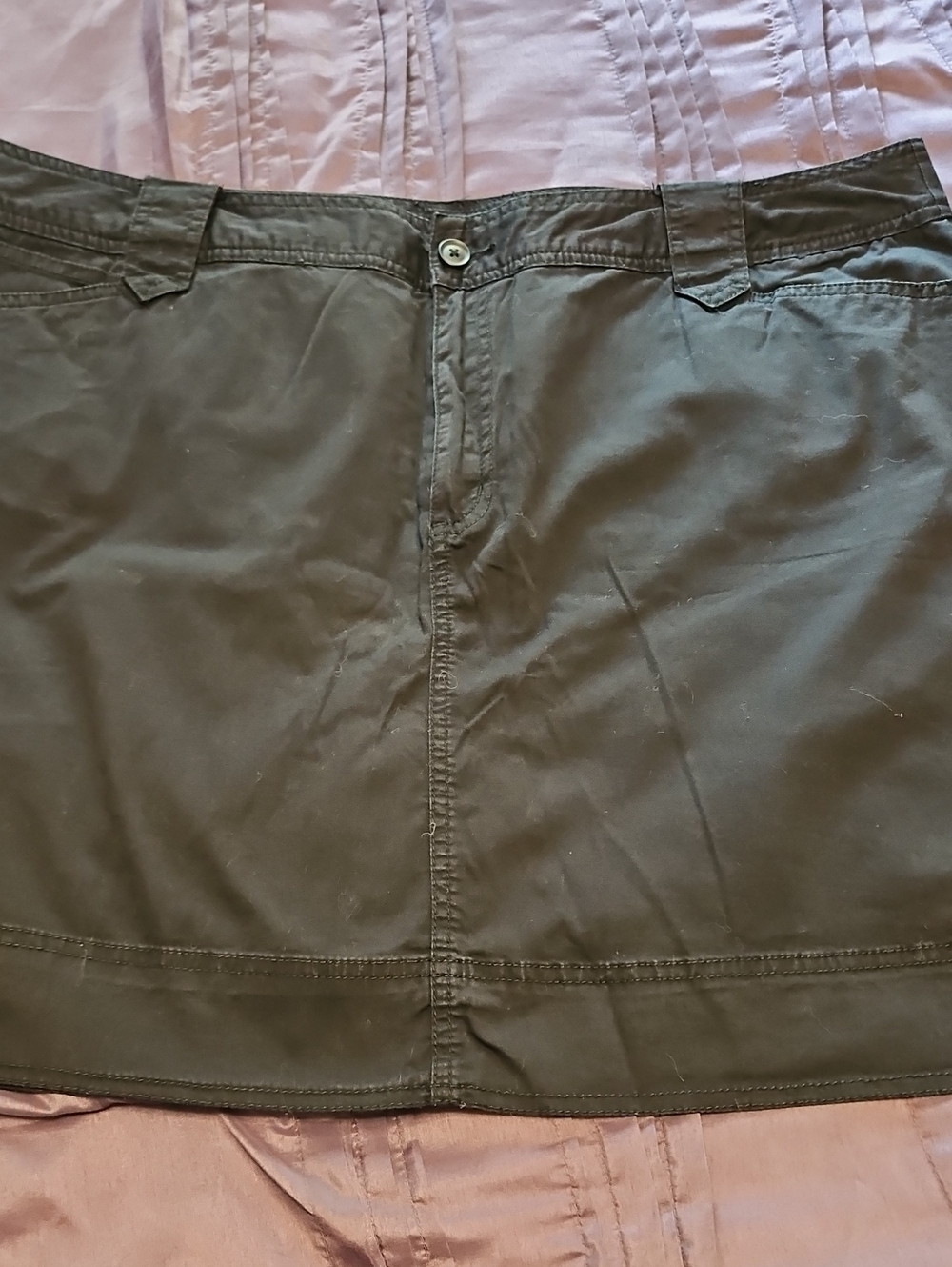 St. John's Bay Black Skort